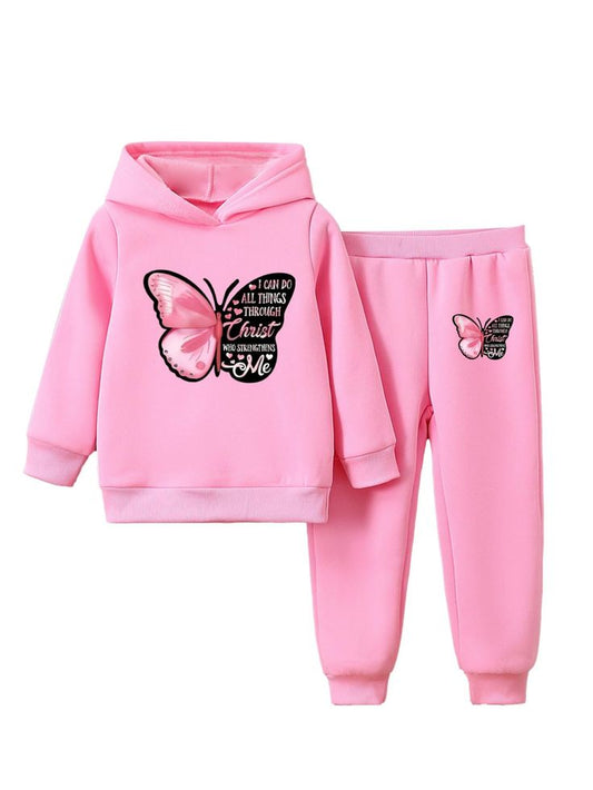 Light pink tracksuit for princess